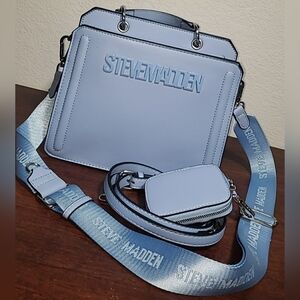 Steve Madden Evelyn Baby Blue Purse